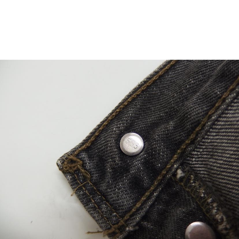 LEVIS リーバイス/LEVIS501/ブラック/先染め/ボタン裏553/00s//Bランク/82