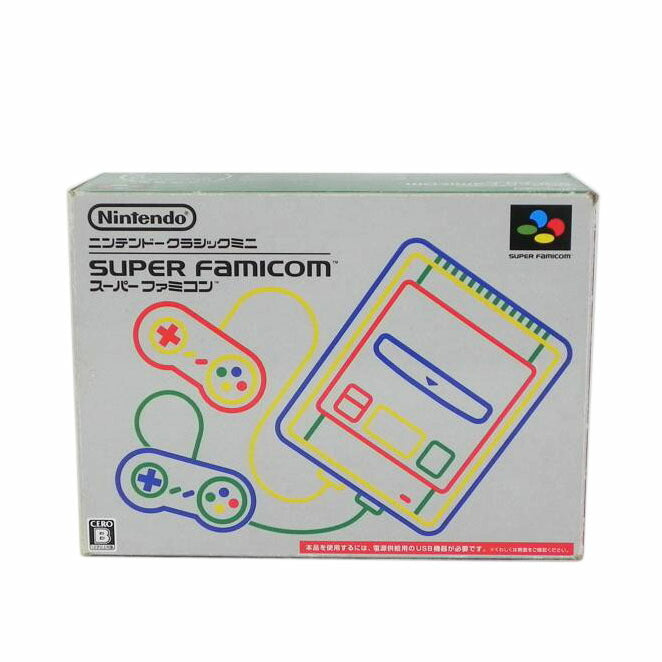 Nintendo 任天堂/ニンテンドークラシックミニ スーパーファミコン/CLV-301//SJE107434401/Bランク/81