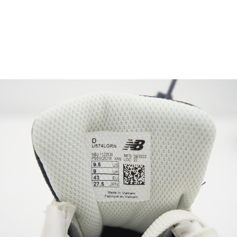 new balance ニューバランス/U574LGRN/U574LGRN//Aランク/09