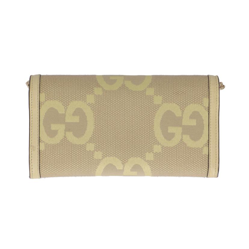 GUCCI グッチ/ジャンボGGチェーンウォレット/726497//206*/ABランク/91