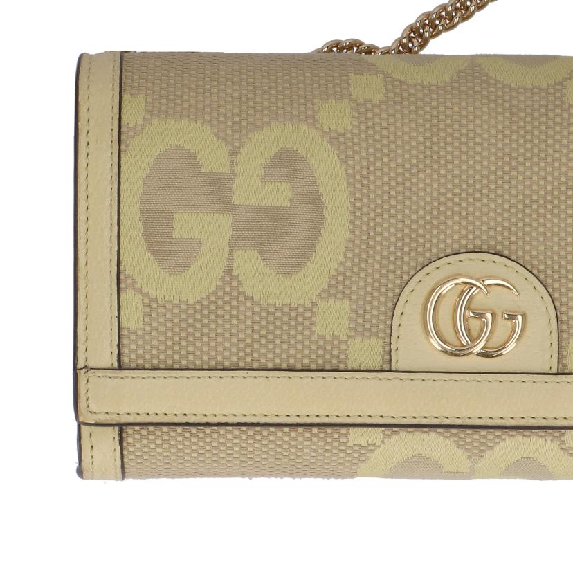 GUCCI グッチ/ジャンボGGチェーンウォレット/726497//206*/ABランク/91