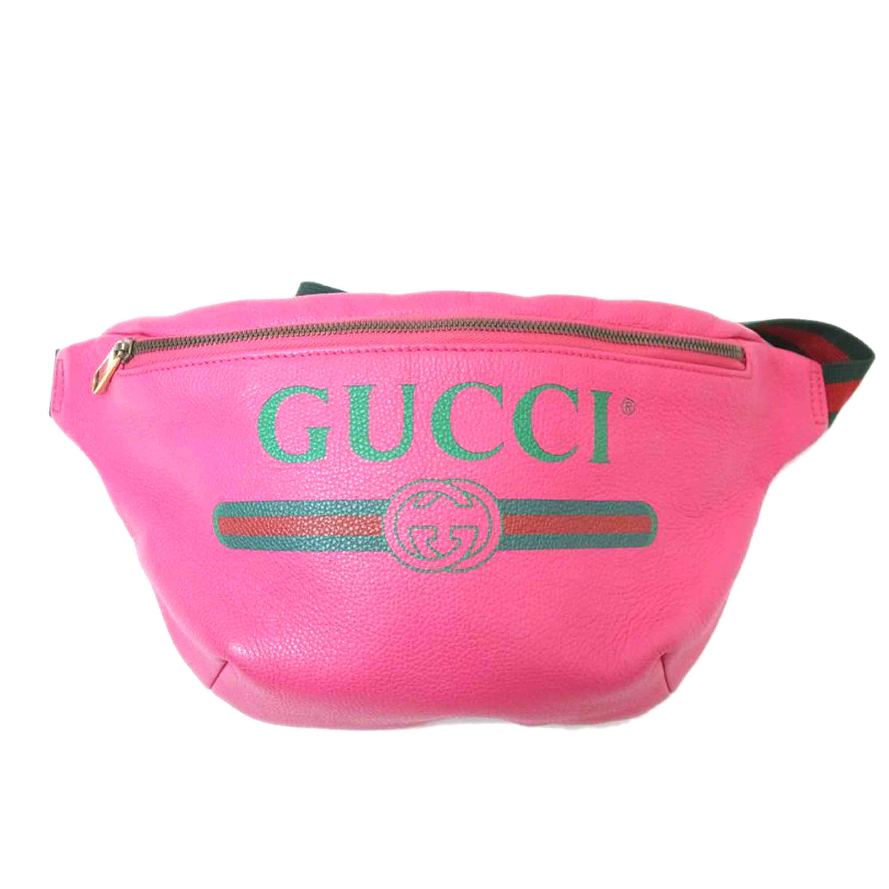 GUCCI グッチ/グッチプリントシェリーラインレザーボディバッグ/530412//527***/Bランク/88