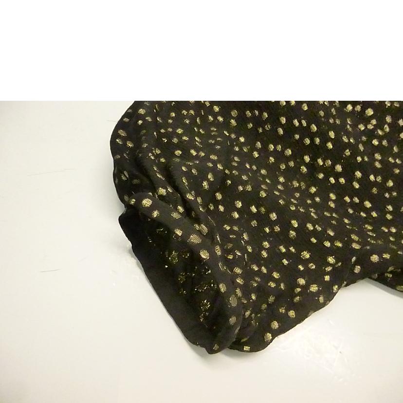 SAINT LAURENT サンローラン/ワンピース/黒/金ドット/523081//ABランク/88