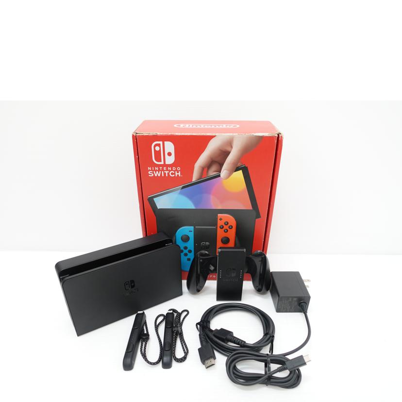 nintendo 任天堂/有機ELスイッチ本体ネオンブルー/レッド/HEG-S-KABAA//XTJ10823439444/Bランク/88