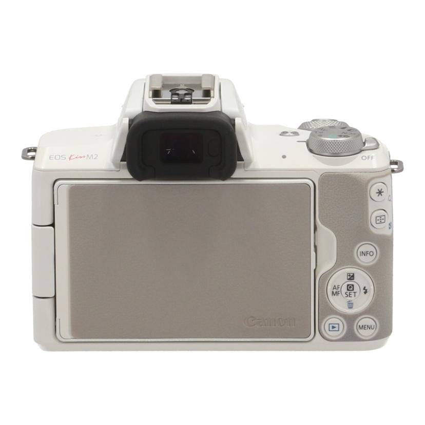 Canon キャノン/ミラーレス一眼ダブルズ-ムキット/EOS Kiss M2 ダブルズームキット//341055001112/Bランク/42