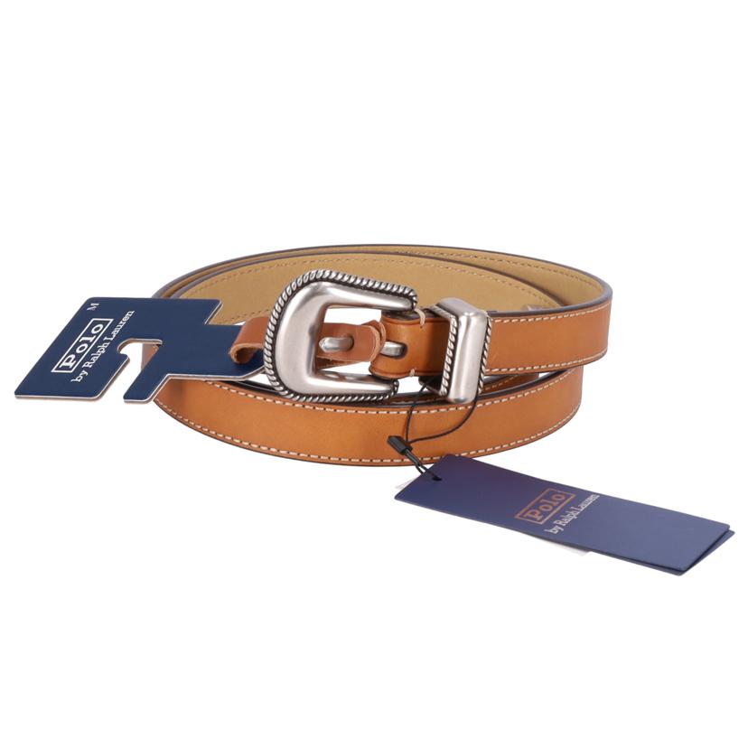 POLO RALPH LAUREN ラルフローレン/ウエスタンヴァケッタレザーベルト/WAPOBLT09M20102//Aランク/09