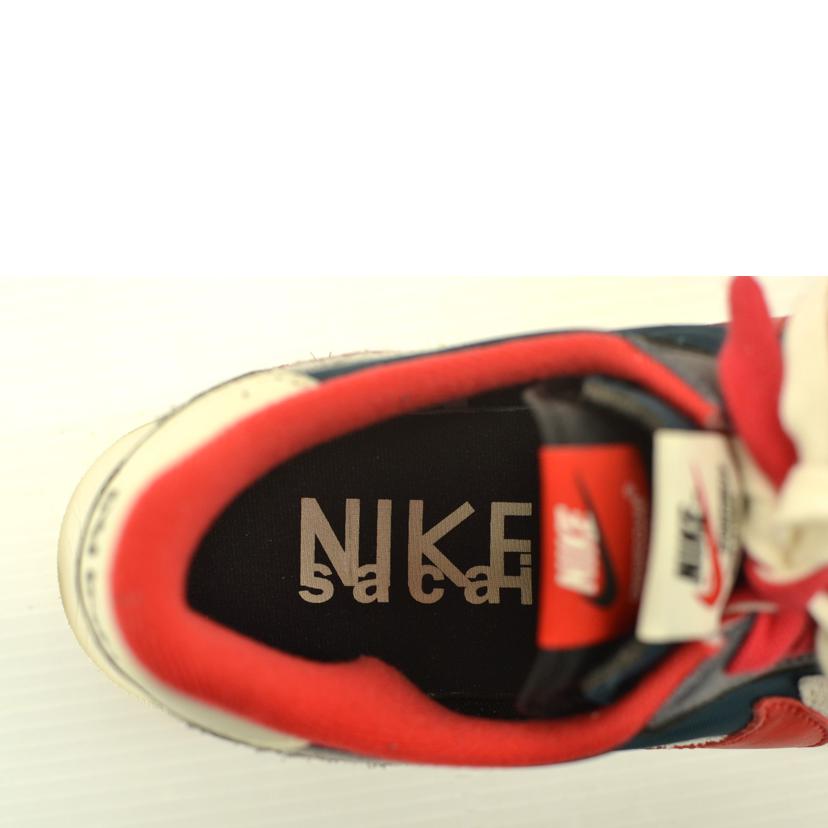 UNDERCOVER×sacai×NIKE アンダーカバー×サカイ×ナイキ/アンダーカバー×サカイ×LDワッフルミッドナイトスプルース/DJ4877-300//サイズ:27cm/Aランク/75