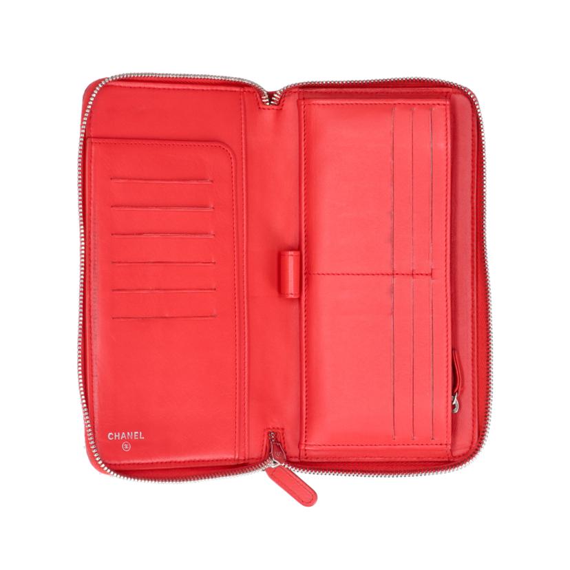 CHANEL シャネル/マトラッセラムスキンラウンドファスナー財布/シャネル/A50097//225*****/Bランク/05