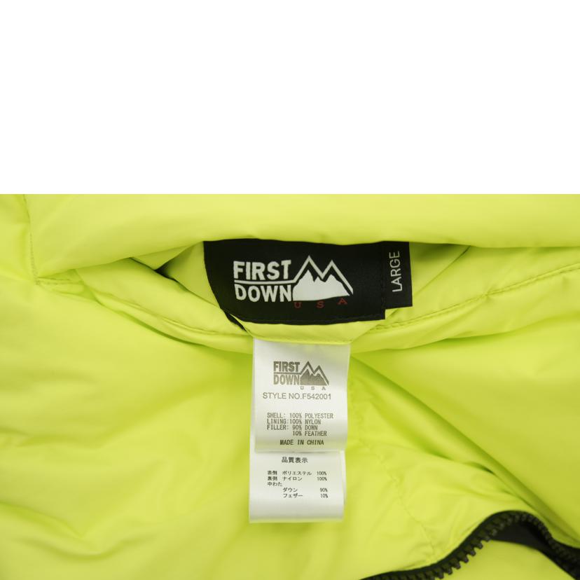 FIRST DOWN ファーストダウン/バブルダウンジャケット/F542001//Bランク/05