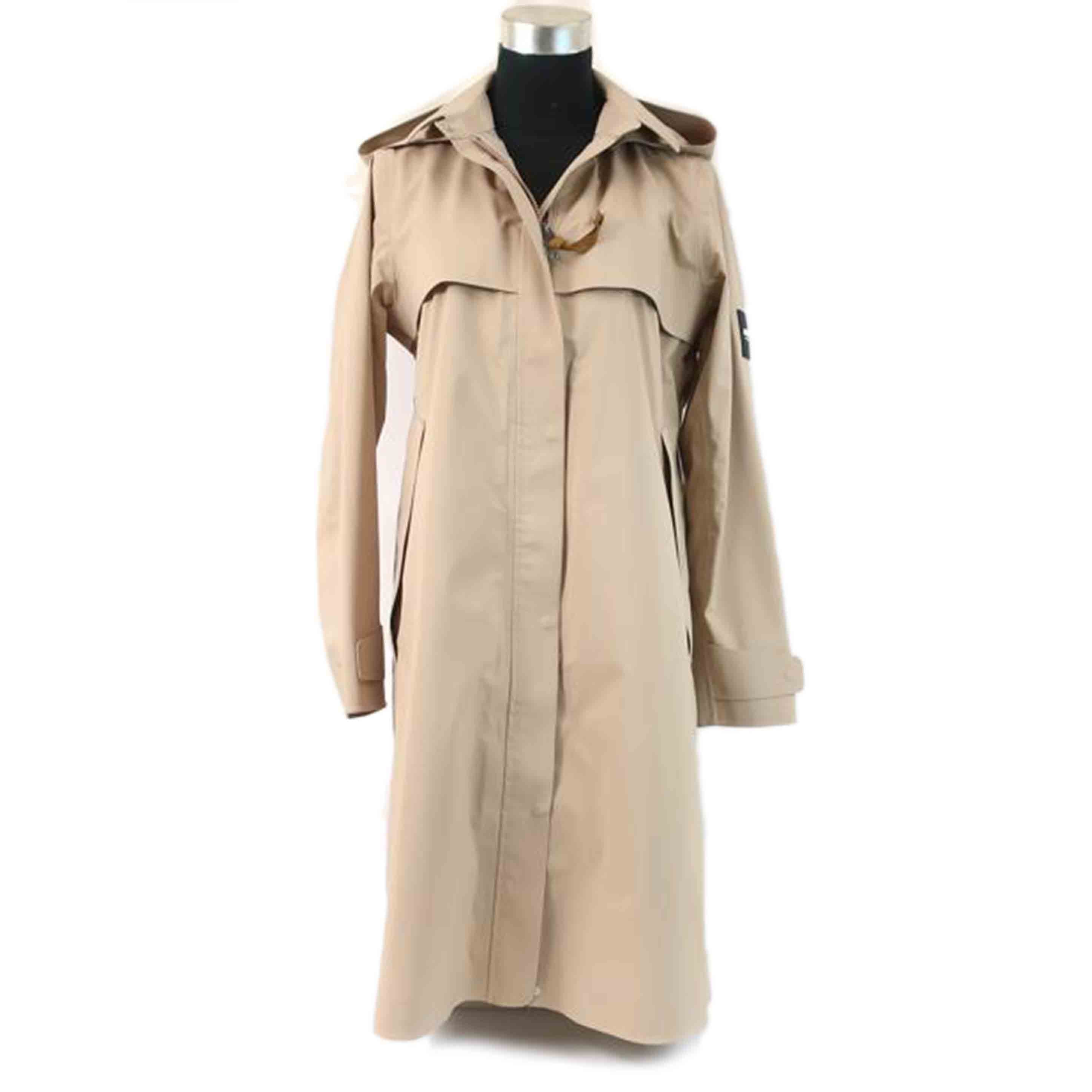 AIGLE エーグル/3レイヤー アーバン ライディングコート ナイロンコート サイズ36 Sサイズ ベージュ/ZBF093J//Aランク/65