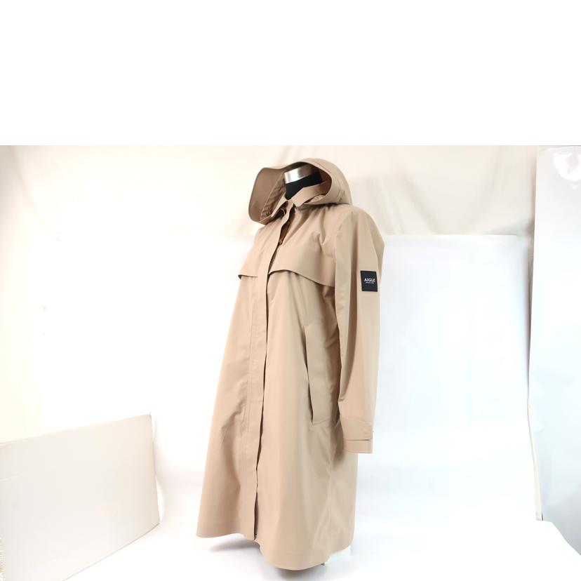 AIGLE エーグル/3レイヤー アーバン ライディングコート ナイロンコート サイズ36 Sサイズ ベージュ/ZBF093J//Aランク/65