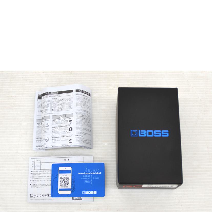 BOSS ボス/ループステーション/RC-5//Aランク/75