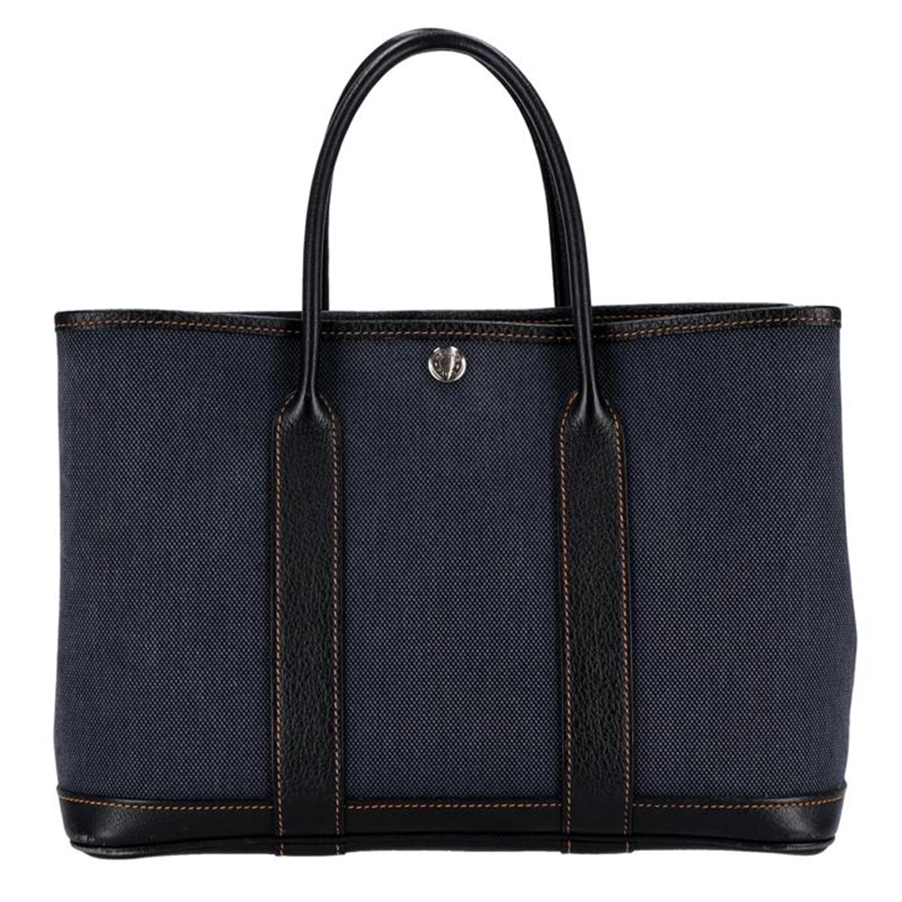 HERMES エルメス/ガーデンパーティTPM/トワルアッシュ/ネイビー//TK **********/Bランク/75