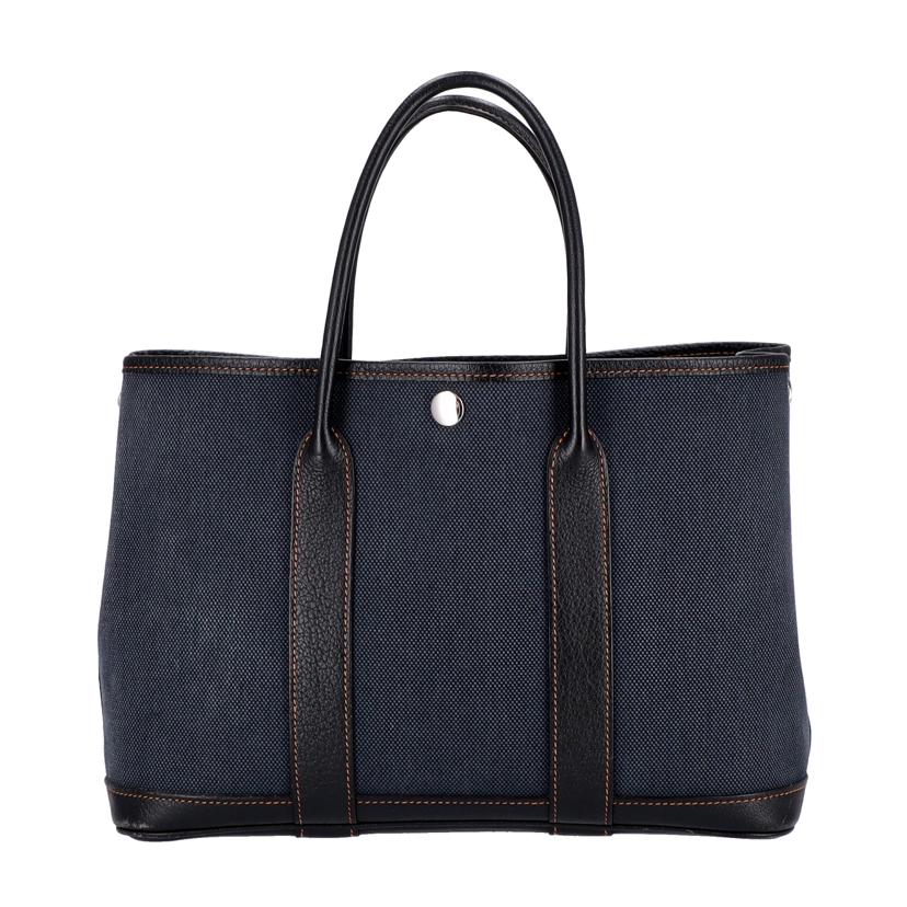 HERMES エルメス/ガーデンパーティTPM/トワルアッシュ/ネイビー//TK **********/Bランク/75