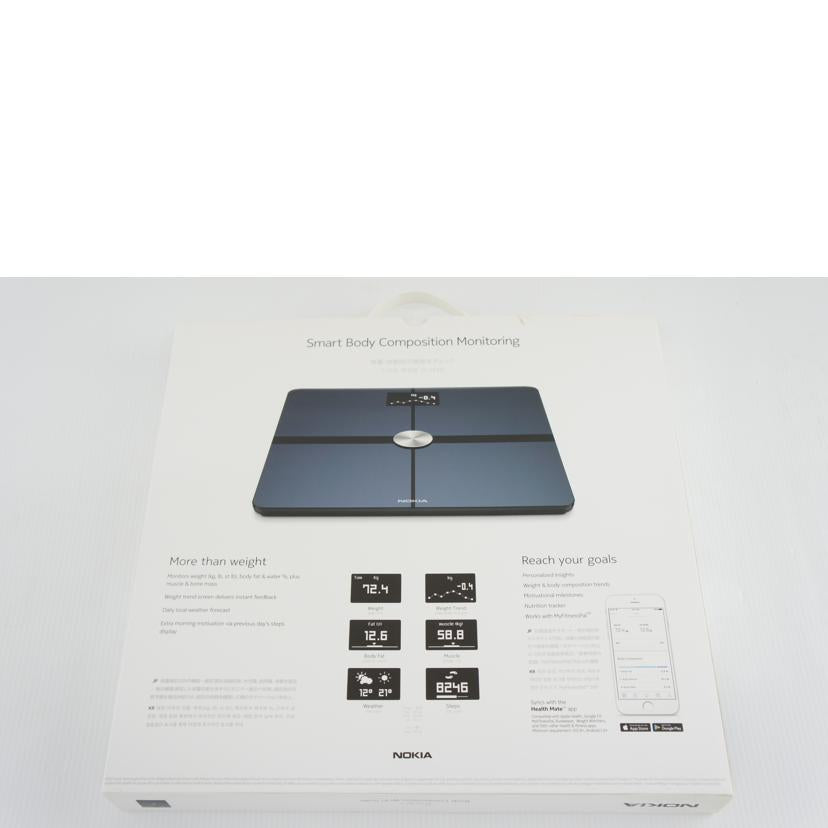 NOKIA ノキア/Body+ 体組成計搭載体重計(Wi-Fi対応)/70240203//1770240203/ABランク/64