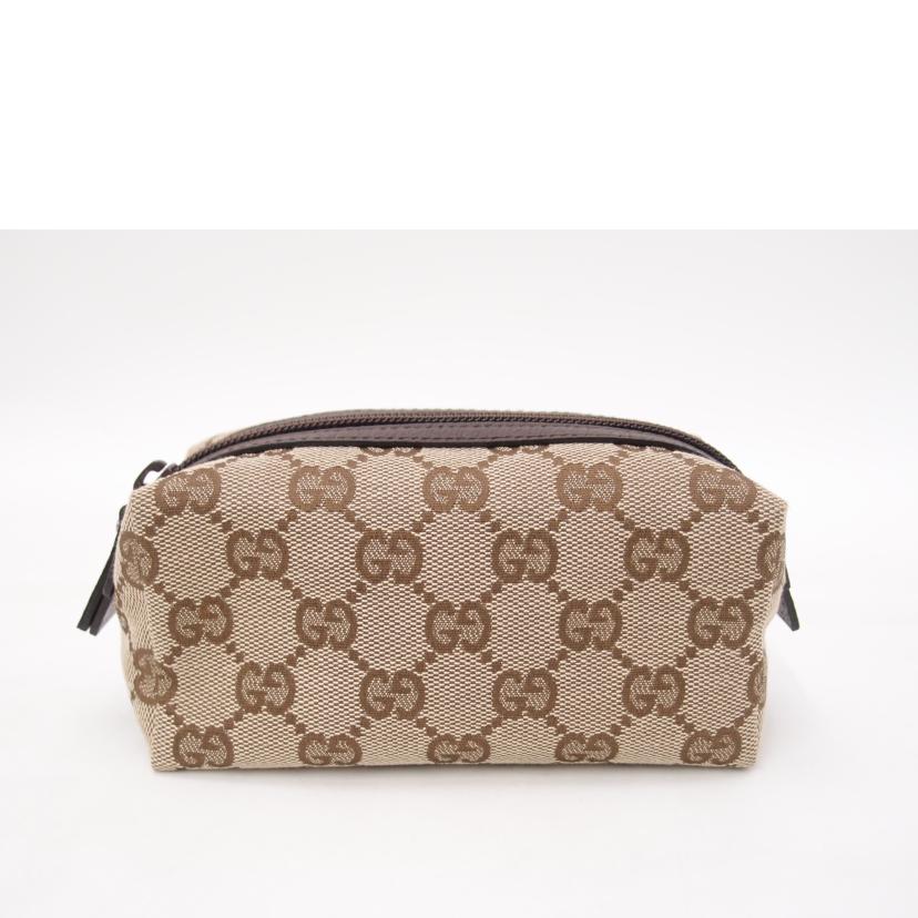 GUCCI グッチ/GGキャンバスコスメポーチ/ブラウン/29596//002***/SAランク/69