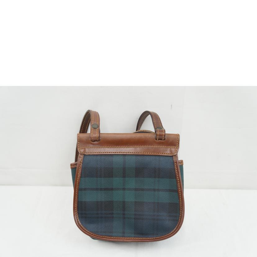 RALPH LAUREN ラルフローレン/RALPH LAUREN ブラックウォッチショルダーバッグ//ABランク/67