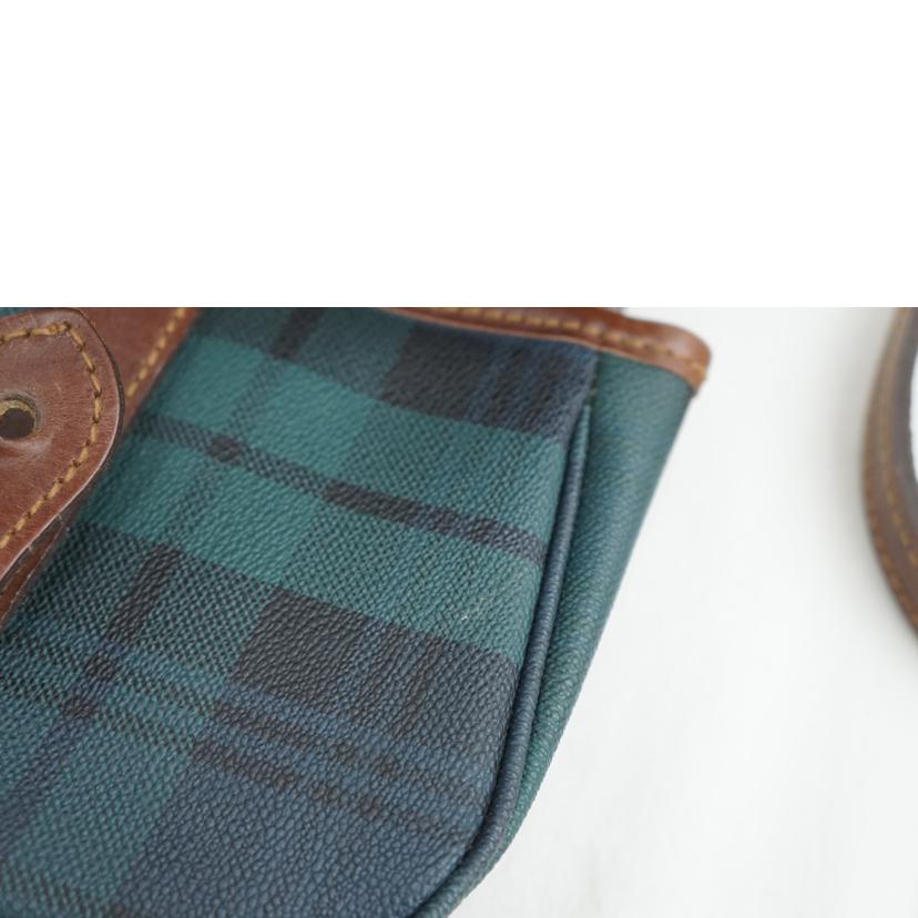RALPH LAUREN ラルフローレン/RALPH LAUREN ブラックウォッチショルダーバッグ//ABランク/67