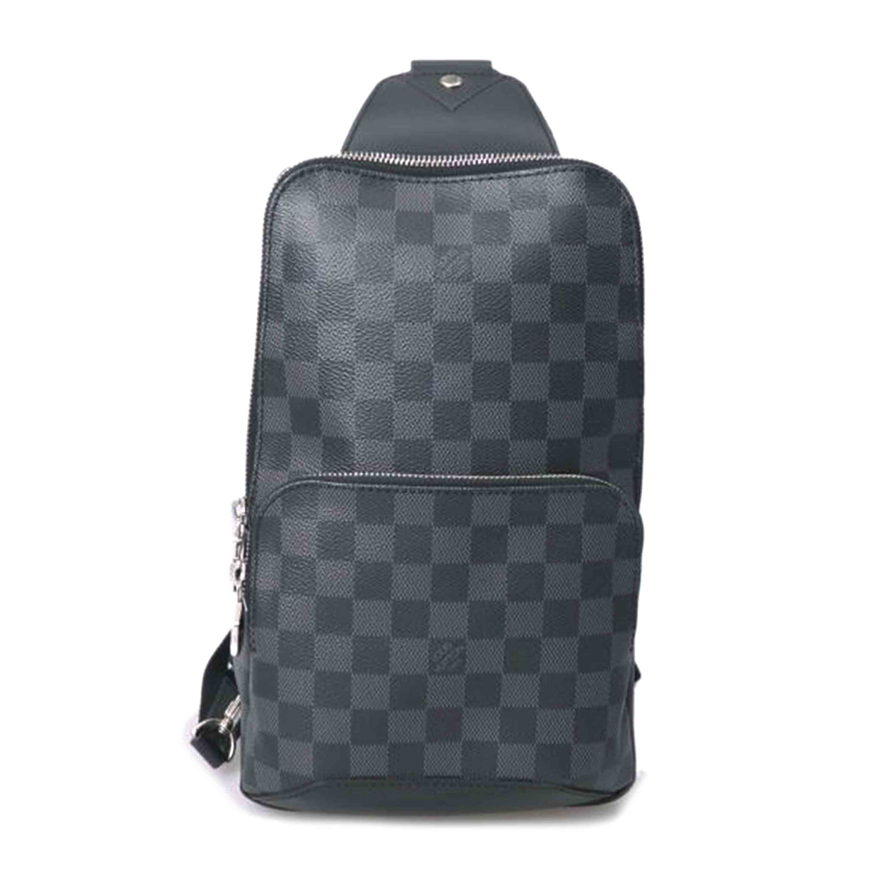 LOUIS VUITTON ルイヴィトン ルイ・ヴィトン ビトン ショルダーバッグ ハンドバッグ トートバッグ ブラウン メンズ レディース 定番 人気 LV 斜め掛け 肩がけ/アヴェニュー・スリングバッグ/ダミエ/グラフィット/N41719//CA1***/ABランク/76