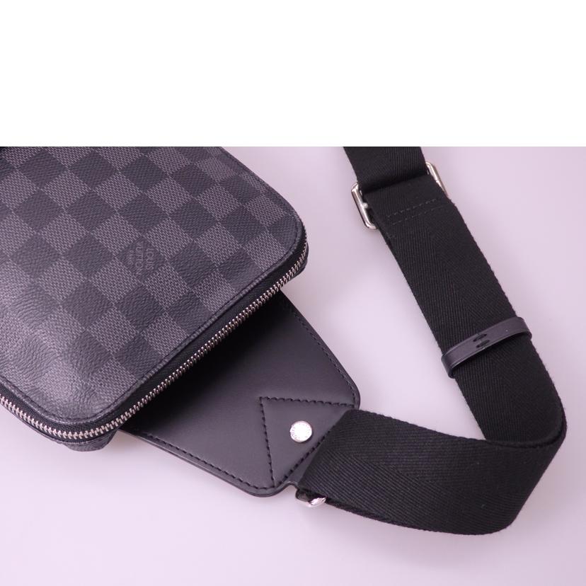 LOUIS VUITTON ルイヴィトン ルイ・ヴィトン ビトン ショルダーバッグ ハンドバッグ トートバッグ ブラウン メンズ レディース 定番 人気 LV 斜め掛け 肩がけ/アヴェニュー・スリングバッグ/ダミエ/グラフィット/N41719//CA1***/ABランク/76