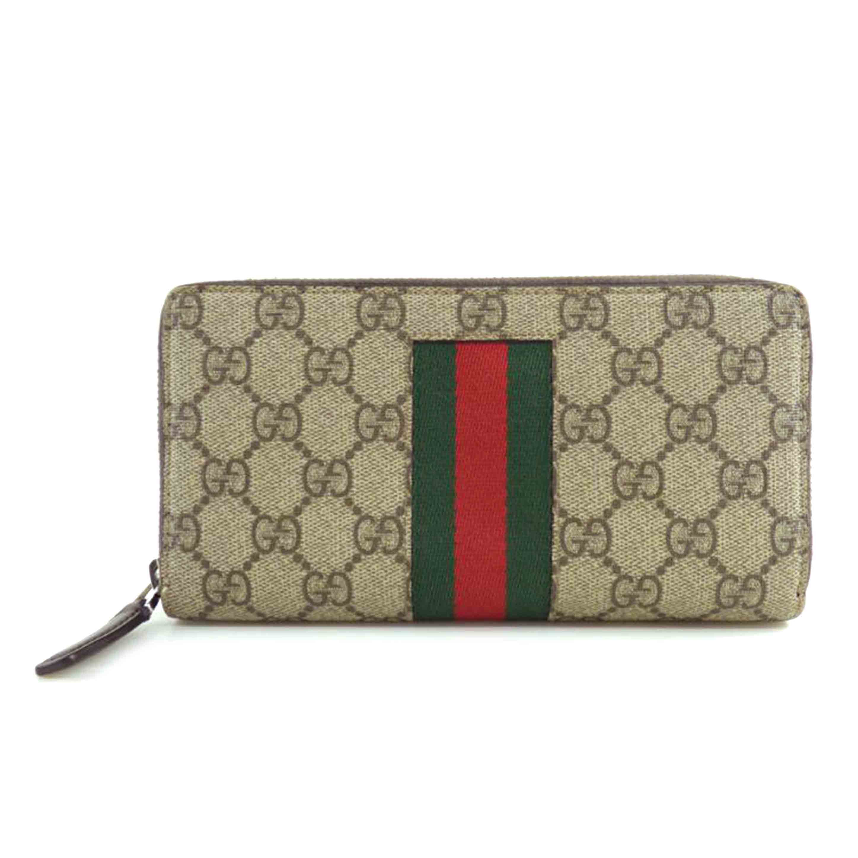 GUCCI グッチ/GG柄ラウンド長財布/408831//493***/Bランク/64