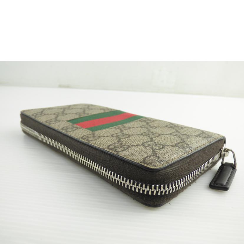 GUCCI グッチ/GG柄ラウンド長財布/408831//493***/Bランク/64