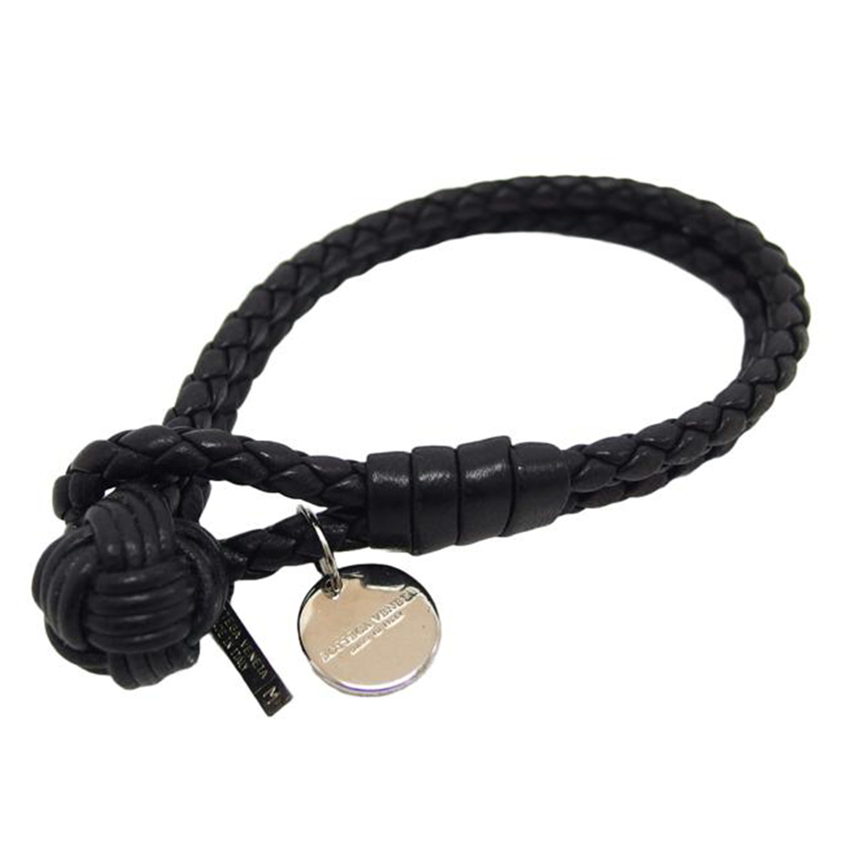 BOTTEGA VENETA ボッテガヴェネタ/イントレチャート/レザーブレスレット/ダークブラウン//Aランク/04