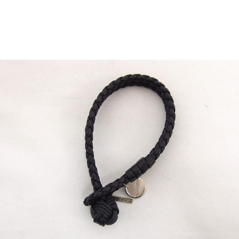 BOTTEGA VENETA ボッテガヴェネタ/イントレチャート/レザーブレスレット/ダークブラウン//Aランク/04