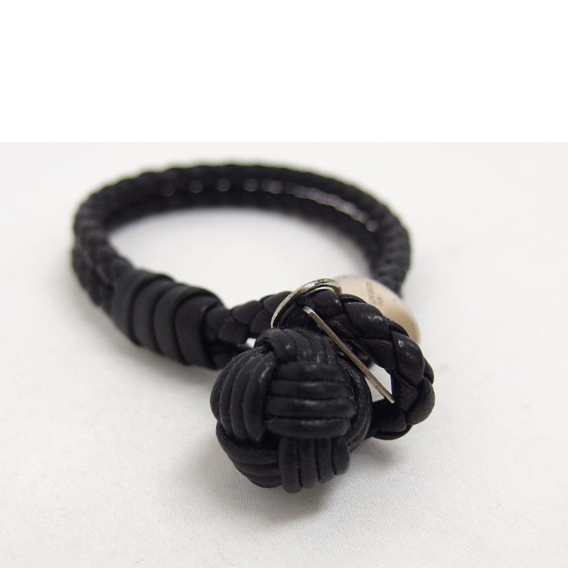 BOTTEGA VENETA ボッテガヴェネタ/イントレチャート/レザーブレスレット/ダークブラウン//Aランク/04