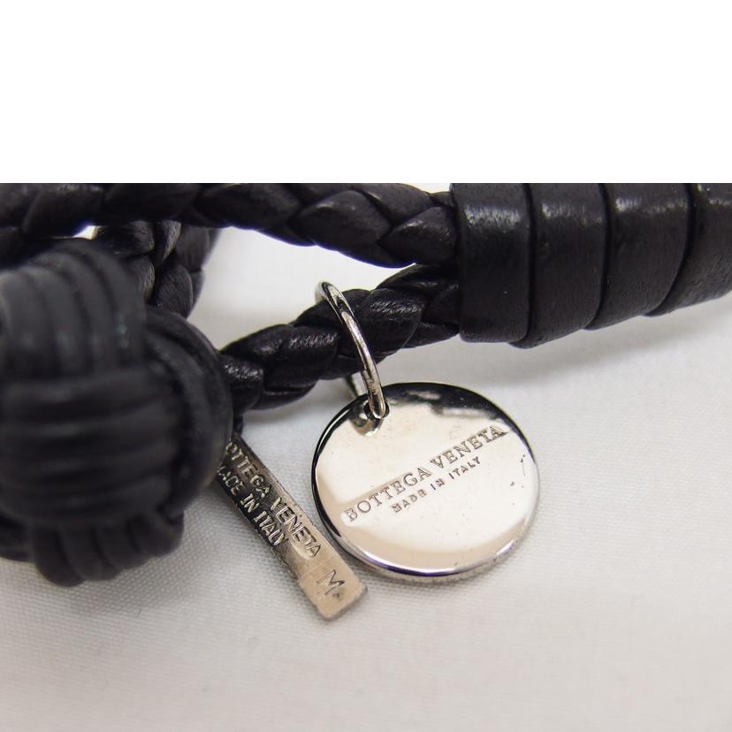 BOTTEGA VENETA ボッテガヴェネタ/イントレチャート/レザーブレスレット/ダークブラウン//Aランク/04