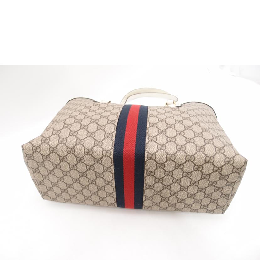 GUCCI グッチ/オフィディアGGスプリームラージトート/ホワイト/631685//525***/SAランク/69