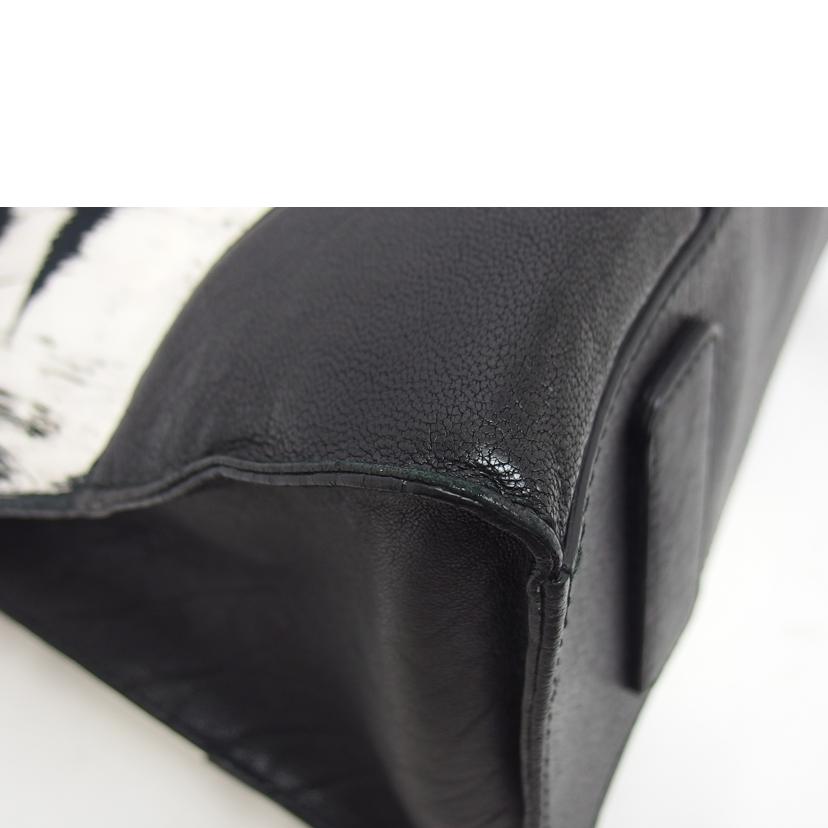 ALEXANDER McQUEEN アレキサンダーマックイーン/ゼブラ柄トートバッグ/246963//506631/ABランク/04