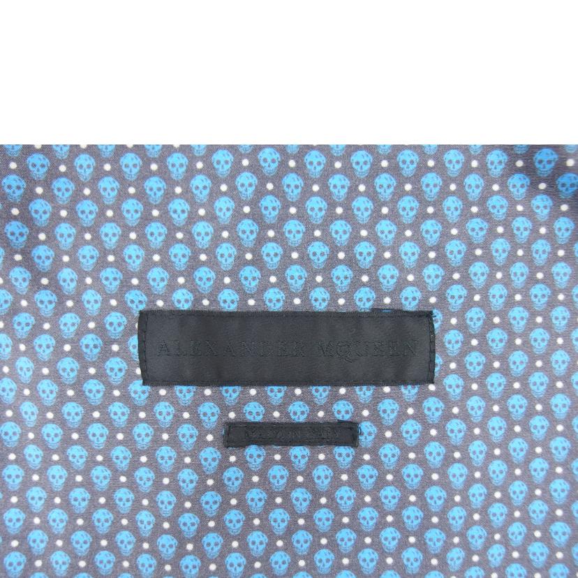 アレキサンダーマックイーン/ナイロンジャケット/スカル/ブルーブラック/336343 QCR02//ABランク/04