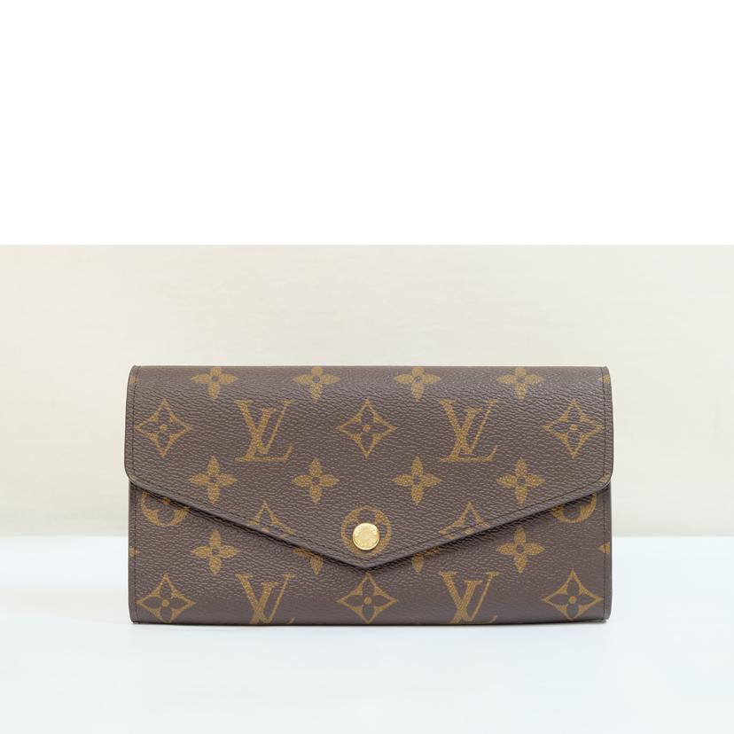 LV ルイヴィトン/ポルトフォイユ・サラ/モノグラム/ローズバレリーヌ/M62235//RFI*/SAランク/71