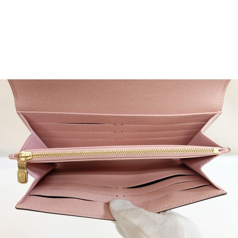 LV ルイヴィトン/ポルトフォイユ・サラ/モノグラム/ローズバレリーヌ/M62235//RFI*/SAランク/71