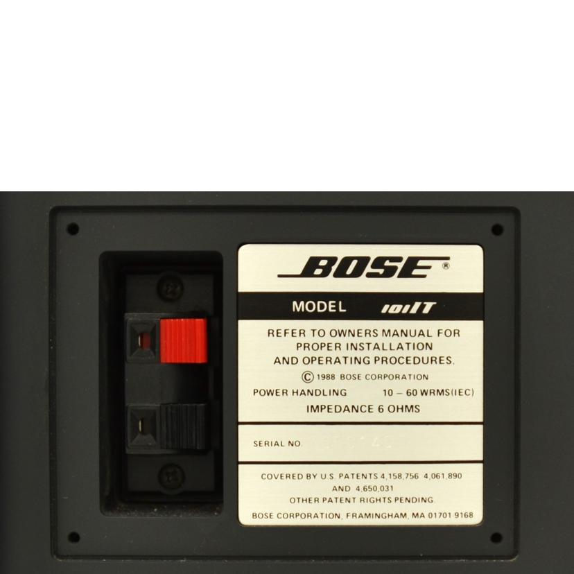 BOSE ボーズ/スピーカー/101T//Bランク/75