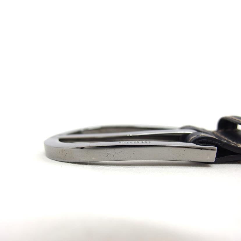 GUCCI グッチ/GG/レザーベルト/ネイビー/154649//176*******/ABランク/04