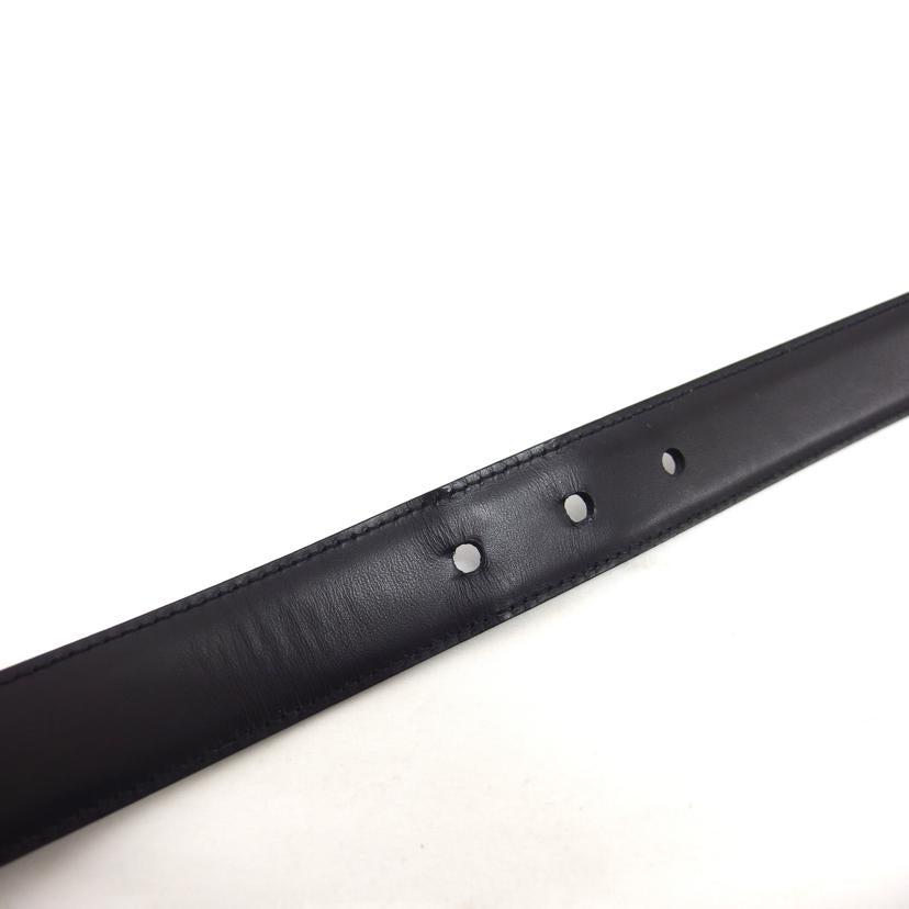 GUCCI グッチ/GG/レザーベルト/ネイビー/154649//176*******/ABランク/04