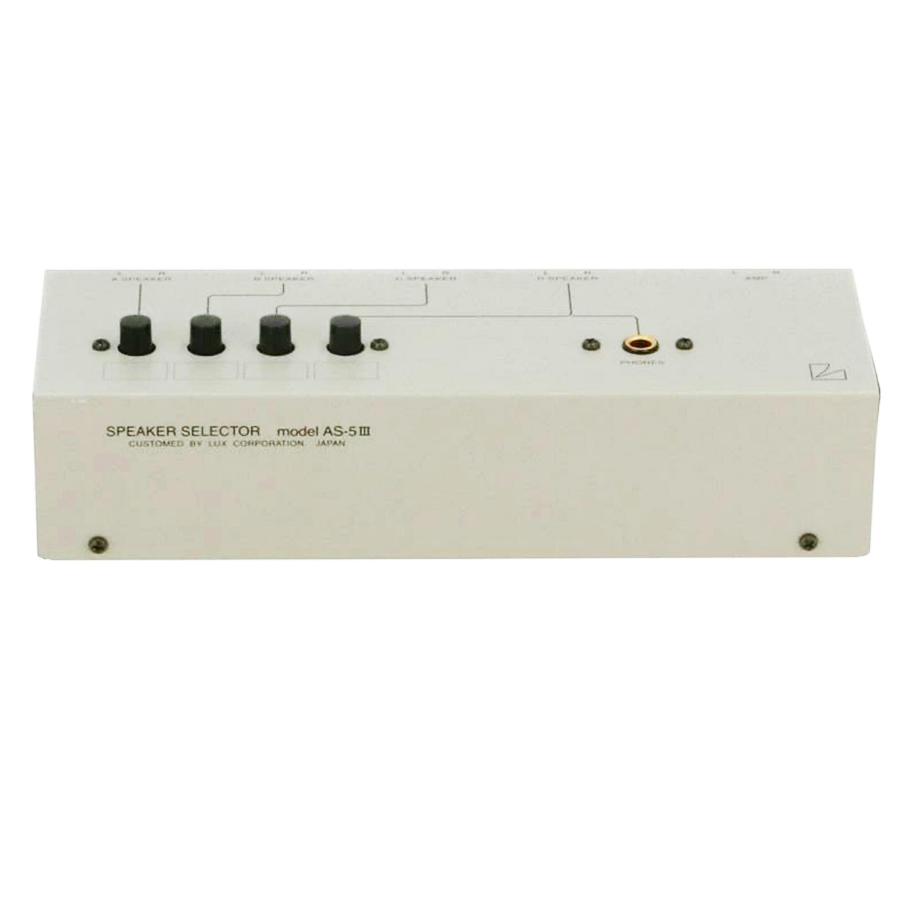 LUXMAN ラックスマン /スピーカーセレクター/AS-5III//28034G2/Bランク/75