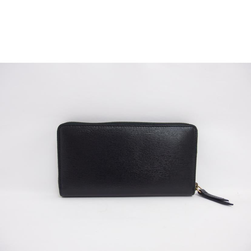 GUCCI グッチ/キングスネーク/ラウンドファスナー長財布/ブラック/451273//277*/Aランク/04