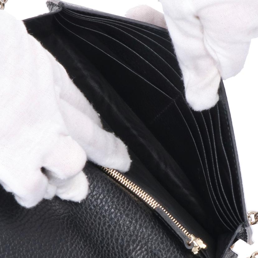 GUCCI グッチ/インターロッキングG/チェーンウォレット/466506//114*/Aランク/91