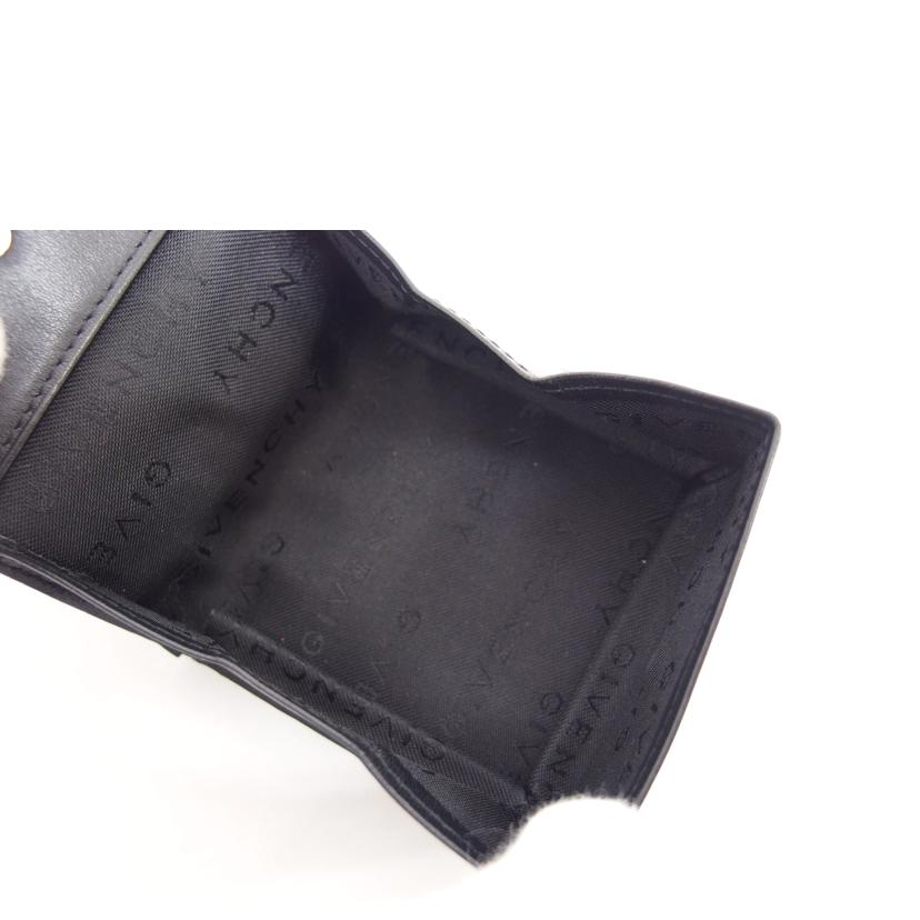 GIVENCHY ジバンシー/スクエアコインケース/ブラック//SU1***/ABランク/04