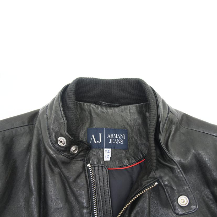 ARMANI JEANS アルマーニジーンズ/シープスキン ライダースジャケット//ABランク/19