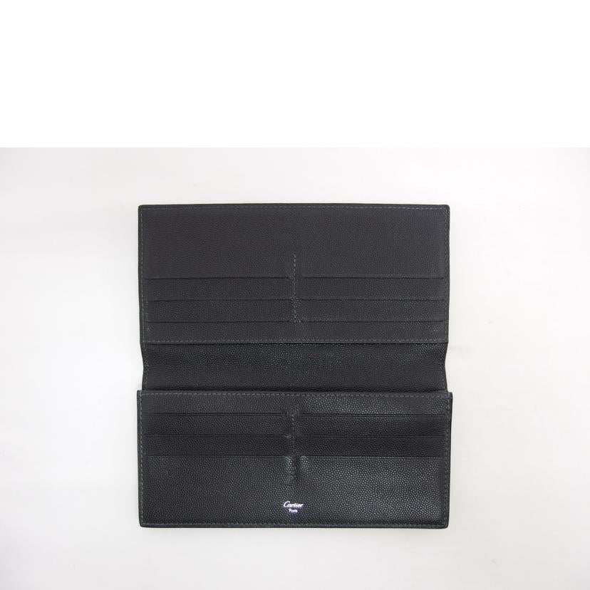 Cartier カルティエ/サントス/二つ折り長財布/ブラック//ABランク/04