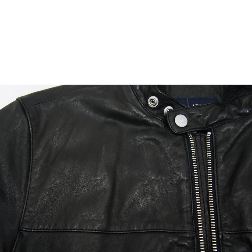 ARMANI JEANS アルマーニジーンズ/シープスキン ライダースジャケット//ABランク/19