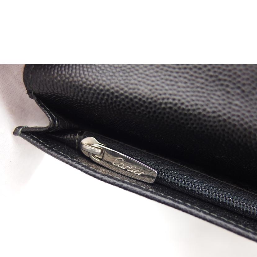 Cartier カルティエ/サントス/二つ折り長財布/ブラック//ABランク/04