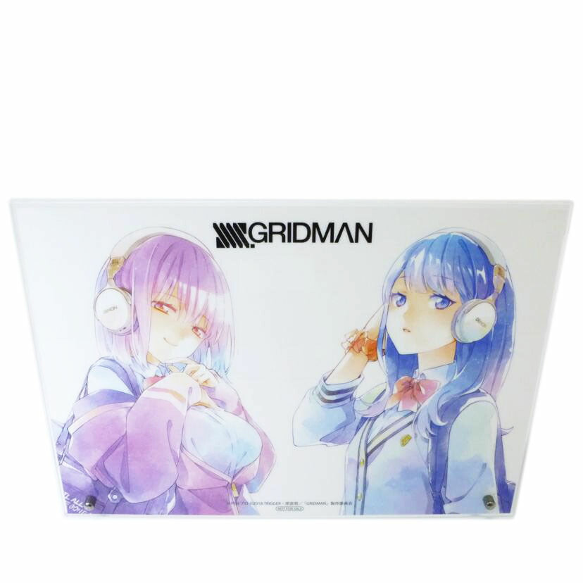 アニメイト/DENON/新条アカネ&宝多六花 描き下ろし画像使用 B5サイズ アクリルスタンド 「SSSS.GRIDMAN×DENON ワイヤレス・ヘッドホン SSSS.GRIDMANスペシャルエディション」 アニメイト購入特典//ABランク/88