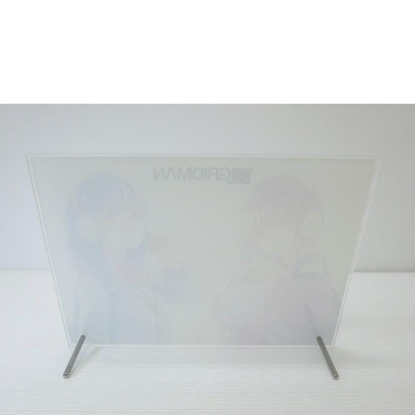 アニメイト/DENON/新条アカネ&宝多六花 描き下ろし画像使用 B5サイズ アクリルスタンド 「SSSS.GRIDMAN×DENON ワイヤレス・ヘッドホン SSSS.GRIDMANスペシャルエディション」 アニメイト購入特典//ABランク/88