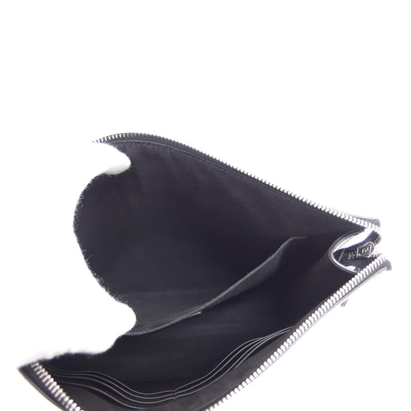 FENDI フェンディ/レザークラッチバッグ/セカンドバッグ/ブラック/7VA491//218*****/ABランク/04