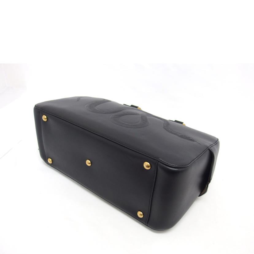 GUCCI グッチ/スネーク/レザーボストンバッグ/ブラック/450999//520***/ABランク/04